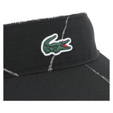 Women's Players Tennis Visor Black, Lacoste, Tennis Express, RK6762-031F26-3