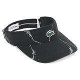 Women's Players Tennis Visor Black, Lacoste, Black, Tennis Express, RK6762-031F26-BLACK-1
