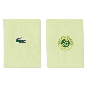 Unisex Roland Garros Players Tennis Wristband,Accessories,Lacoste,BIC Sencha,One Size,Tennis Express,RL0335-BIC-1