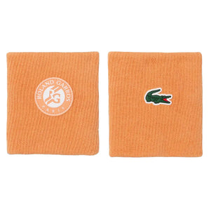 Unisex Roland Garros Players Tennis Wristband,Accessories,Lacoste,IY0 Blossom,One Size,Tennis Express,RL0335-IY0-1