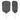 RCF Obsidian 10 Pickleball Paddle White-Racquets-Gamma-ROB1010-x-Tennis Express