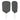 RCF Obsidian 16 Pickleball Paddle White-Racquets-Gamma-ROB1610-x-Tennis Express