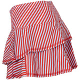 Women's Ruffle Skort Stripes,Apparel,Bubble,,,Tennis Express,RUFP-S-1