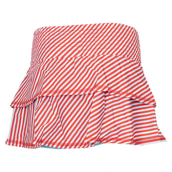 Women's Ruffle Skort Stripes,Apparel,Bubble,,,Tennis Express,RUFP-S-2