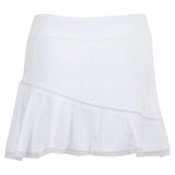Women's Core Classic 13.5 Inch Flounce Tennis Skort-Apparel-Inphorm-S15009-BF21-White-3-Tennis Express