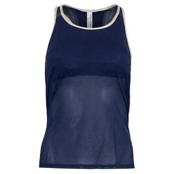 Women's Quinn Tennis Tank Ink and Silver Sand-Apparel-Inphorm-S20007-0435F24-Tennis Express