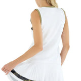 Women's New Harper Tennis Tank White and Camo-Apparel-Inphorm-S24004-0442H24-1-Tennis Express