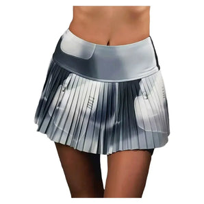 Women's Harper Pleated Tennis Skort Avalon Print-Apparel-Inphorm-S24017-2522H25-1-Tennis Express