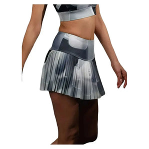 Women's Harper Pleated Tennis Skort Avalon Print-Apparel-Inphorm-S24017-2522H25-Tennis Express
