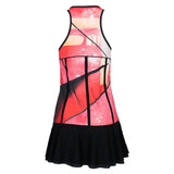 Women's Mai Tennis Dress Retro Black-Apparel-Inphorm-S25003-2522H25-1-Tennis Express