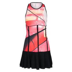 Women's Mai Tennis Dress Retro Black-Apparel-Inphorm-S25003-2522H25-Tennis Express
