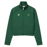 Women's Roland Garros Tennis Jacket Green,Apparel,Lacoste,Green,2(EUR34),Tennis Express,SF0386-132-1