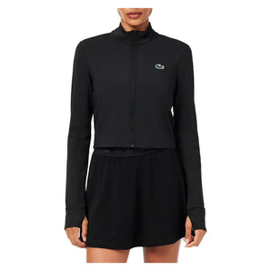 Women's Players Tennis Midlayer Black, Lacoste, Tennis Express, SF6782-031F26-1