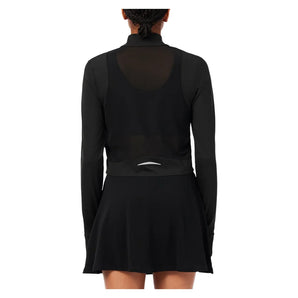 Women's Players Tennis Midlayer Black, Lacoste, Tennis Express, SF6782-031F26-2