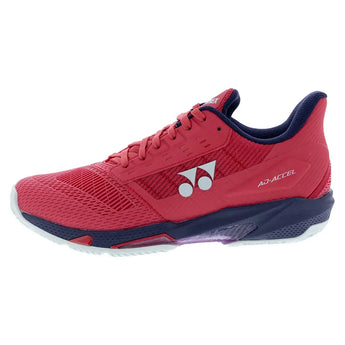 Men's Power Cushion AD-ACCEL All Court Tennis Shoes Sunset Red-Footwear-Yonex-SHTAAMAEX-SSRF24_1-Tennis Express