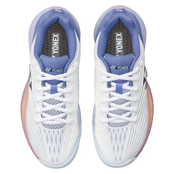 Women's Eclipsion 5 Tennis Shoes White and Purple, Yonex, Tennis Express, SHTE5LACEX115-F26-3