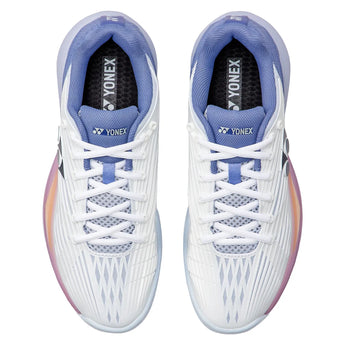 Men's Eclipsion 5 Tennis Shoes White and Purple, Yonex, Tennis Express, SHTE5MACEX115-F26-3