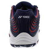 Men's Power Cushion Fusionrev 5 Tennis Shoes Navy and Red-Footwear-Yonex-SHTF5MAC-S24042-Tennis Express