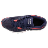 Men's Power Cushion Fusionrev 5 Tennis Shoes Navy and Red-Footwear-Yonex-SHTF5MAC-S2406-Tennis Express