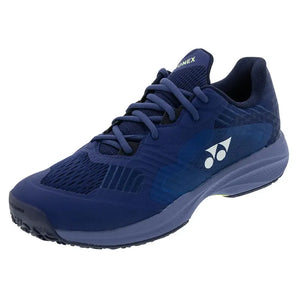 Men's Power Cushion SONICAGE 3 Clay Tennis Shoes Navy Blue-Footwear-Yonex-SHTSCMGNB-S25copy-Tennis Express