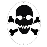 Skull and Crossbones Tennis Stencil-Accessories-Tourna-SKUL-S-Tennis Express