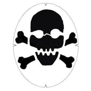 Skull and Crossbones Tennis Stencil-Accessories-Tourna-SKUL-S-Tennis Express
