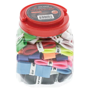 Wonder Tacky Tennis Over Grip 10 Color Assortment Jar 60 Pieces-Accessories-Solinco-SOL0718003-Tennis Express