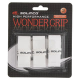 Wonder Tacky Tennis Over Grip White 3 Pack-Accessories-Solinco-SOL1920072-Tennis Express