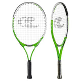 SHADOW 23 Inch Aluminum Junior Racquet White and Green-Racquets-Solinco-SOL1920177-x1-Tennis Express