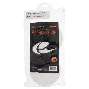 Wonder Tacky Tennis Over Grip White 30 Pack-Accessories-Solinco-SOL1920184-Tennis Express