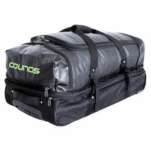 Tour Tennis Travel Bag with Wheels Black and Green-Bags-Solinco-SOL1920641_3_copy-Tennis Express