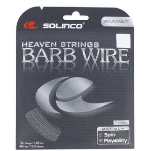 Barb Wire 16L 1.25MM Tennis String-Strings-Solinco-SOLBARB16LSET-Tennis Express
