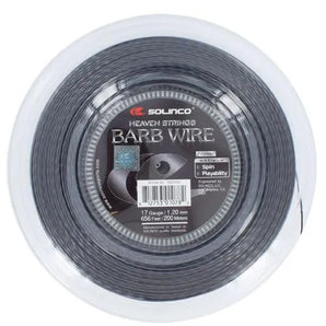 Barb Wire 17G 1.20MM Reel Tennis String-Strings-Solinco-SOLBARB17R-Tennis Express