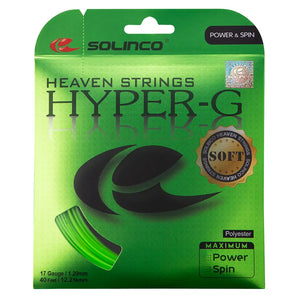 Hyper-G Soft Tennis String,Strings,Solinco,17,,Tennis Express,SOLHYPG-SOFT-17-1