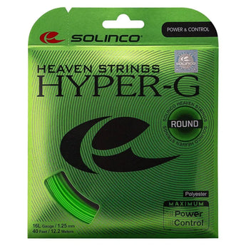 Hyper-G Round Tennis String Hybrid Set-Strings-Solinco-SOLHYPGR-SET-11-Tennis Express