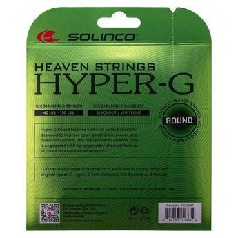 Hyper-G Round Tennis String Hybrid Set-Strings-Solinco-SOLHYPGR-SET-2-Tennis Express
