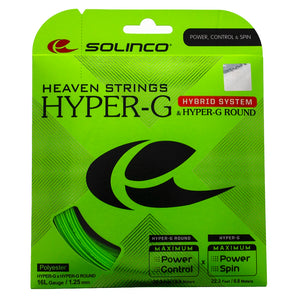 Hyper-G Round Tennis String Hybrid Set,Strings,Solinco,16L,,Tennis Express,SOLHYPGRSET01copy