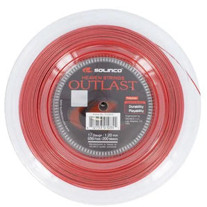 Outlast 17G 1.20MM Reel Tennis String-Strings-Solinco-SOLOUT17R-Tennis Express
