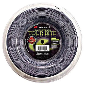 Tour Bite Diamond Rough Tennis String Reel Silver-Strings-Solinco-SOLTBDRR-16L-Tennis Express