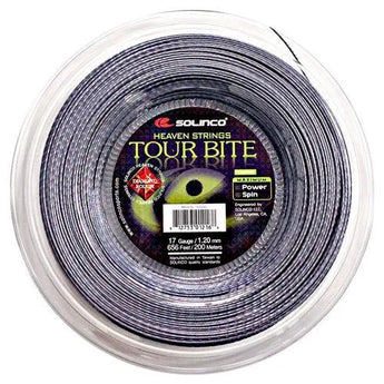 Tour Bite Diamond Rough Tennis String Reel Silver-Strings-Solinco-SOLTBDRR-17-Tennis Express