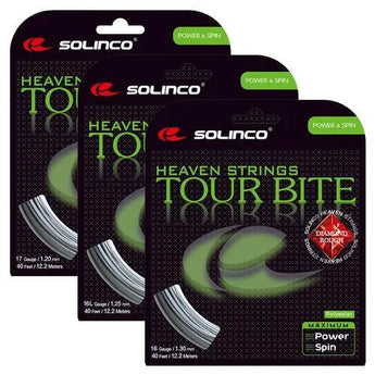 Tour Bite Diamond Rough Tennis String Silver-Strings-Solinco-SOLTBDRSET-X-Tennis Express