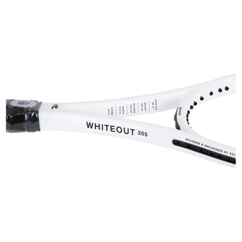 Whiteout 305 V1 Tennis Racquet-Racquets-Solinco-SOLWHITEOUT305-4-Tennis Express