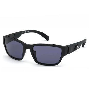 Men's Active Sunglasses Matte Black and Smoke-Accessories-Adidas-SP0007-5702A-2-[Sku]-Tennis Express