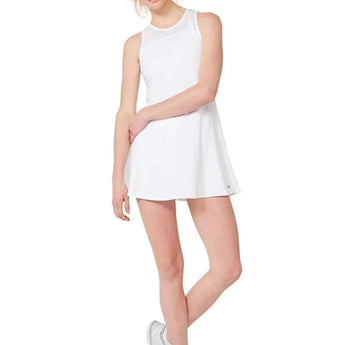 Women's Breeze Tennis Dress-Apparel-Lija-SS-3205BW-4-Tennis Express