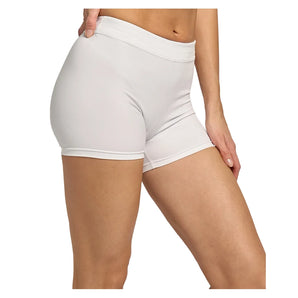 Women's Impact Climate Tennis Short,Apparel,Lija,White,M,Tennis Express,SS-5355BW-BW