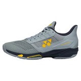 Men's Power Cushion Ad-Accel Tennis Shoes Gray and Yellow, Yonex, Tennis Express, STAACMAGY-U26-1