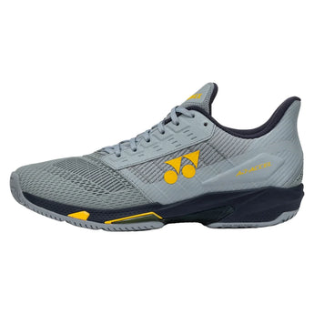 Men's Power Cushion Ad-Accel Tennis Shoes Gray and Yellow, Yonex, Tennis Express, STAACMAGY-U26-1