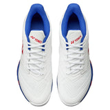 Men's Power Cushion AD-Accel Wide Tennis Shoes White and Purple-Footwear-Yonex-, [current_file_name-Tennis Express