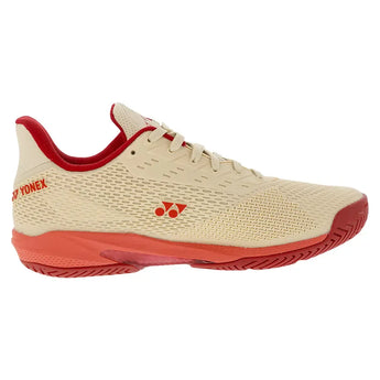 Women's AD-ACCEL Tennis Shoes Beige and Pink-Footwear-Yonex-STAAWBP-S2502copy-Tennis Express