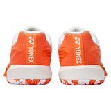 Men's CLAY Court Power Cushion Eclipsion 5 Tennis Shoes Silver and Orange, Yonex, Tennis Express, STE5MCSOR-4